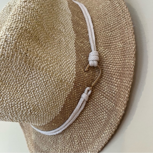 East River Craft Fish Hook Straw Hat - Picture 3 of 6